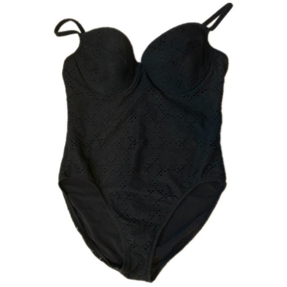 Shape FX Slimming Black One Piece Swimsuit